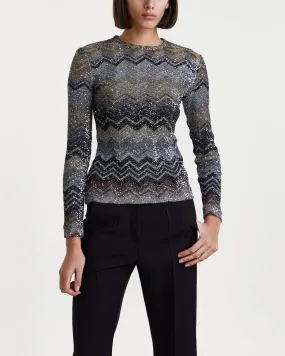 Missoni   Sweater Crewneck Svart/guld 